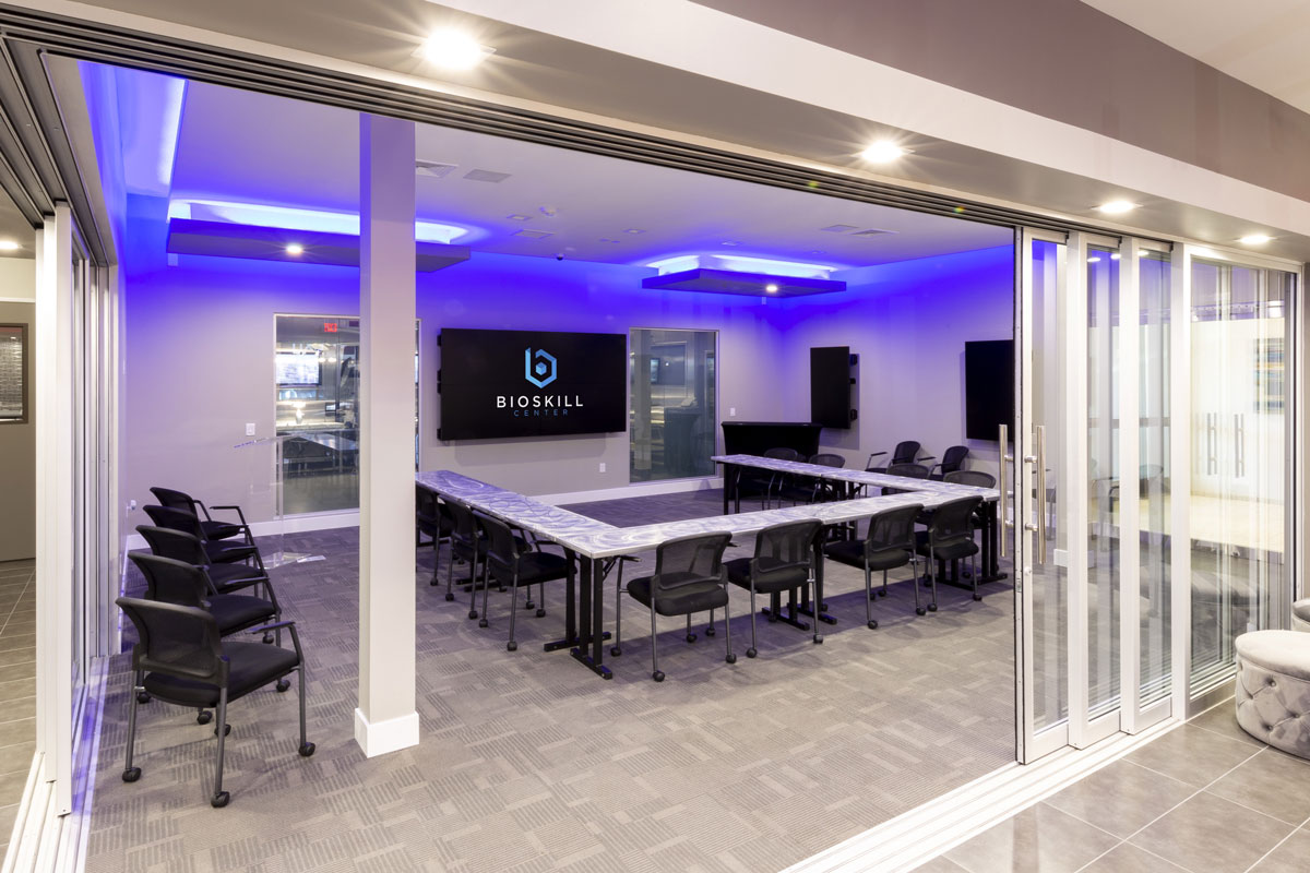 Medical education training room